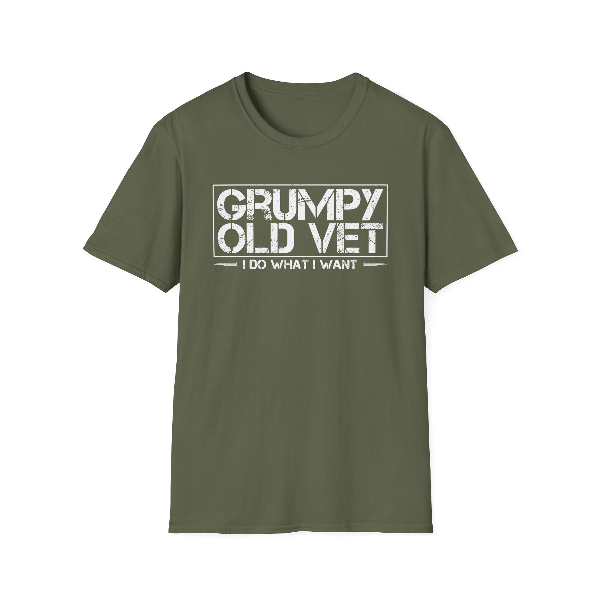 Grumpy Old Veteran - I do what I want T-Shirt