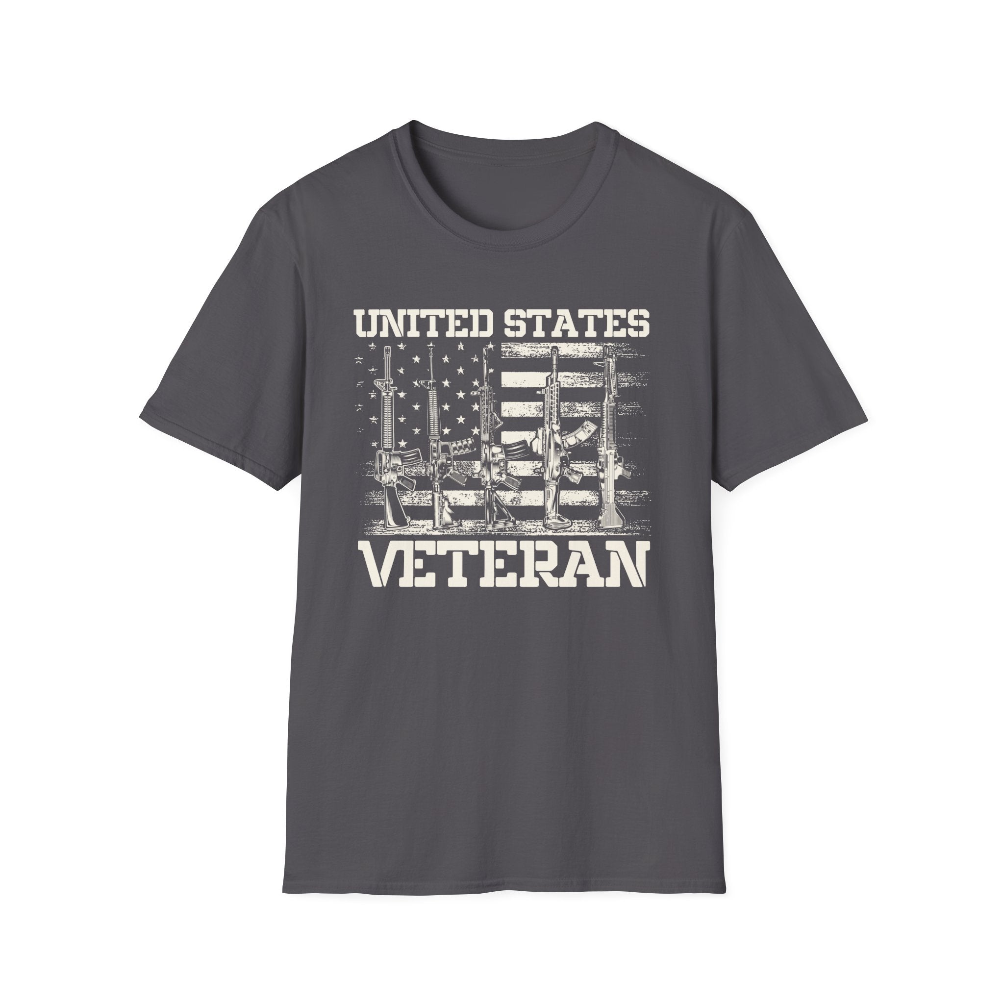 United States Veteran - Patriotic - American Flag - Second Amendment - T-Shirt