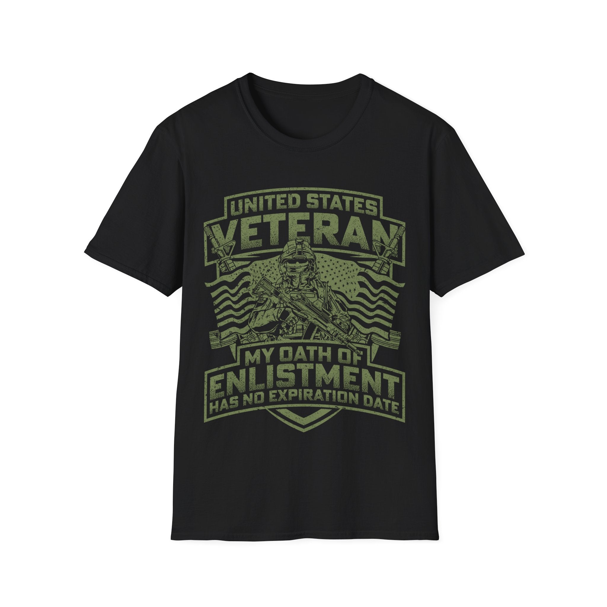 United States Veteran My Oath of Enlistment Has No Expiration Shirt