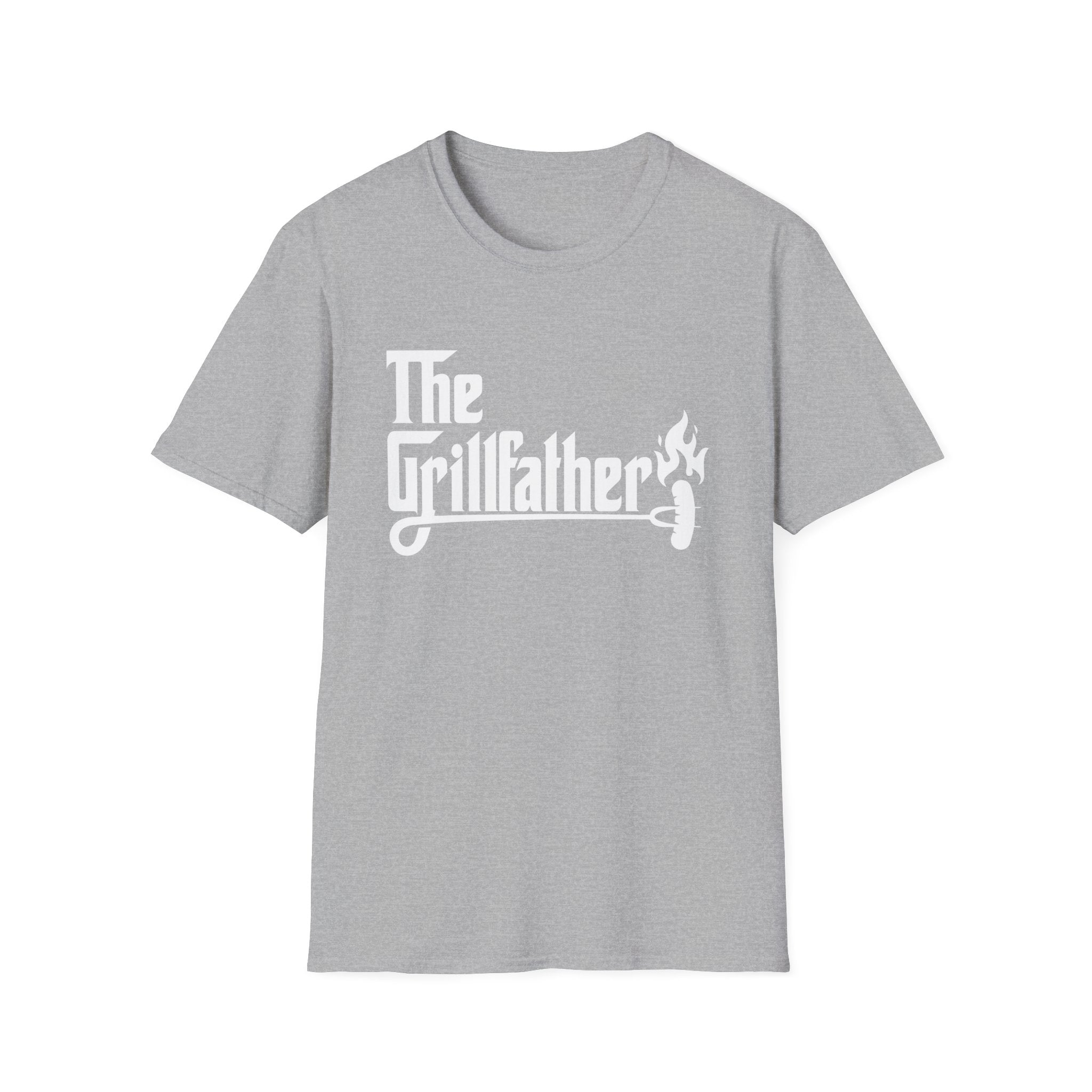 The Grillfather T-Shirt Funny BBQ Dad Gift for Father’s Day