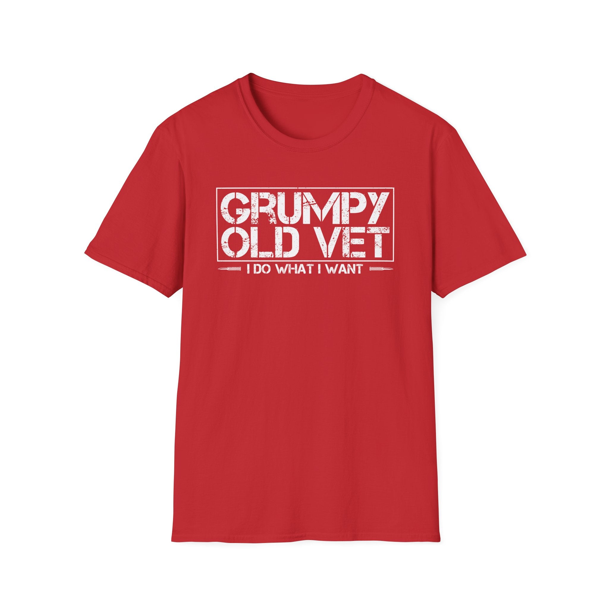 Grumpy Old Veteran - I do what I want T-Shirt